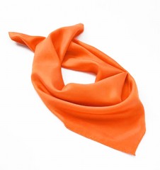   Satin Schal - Orange 